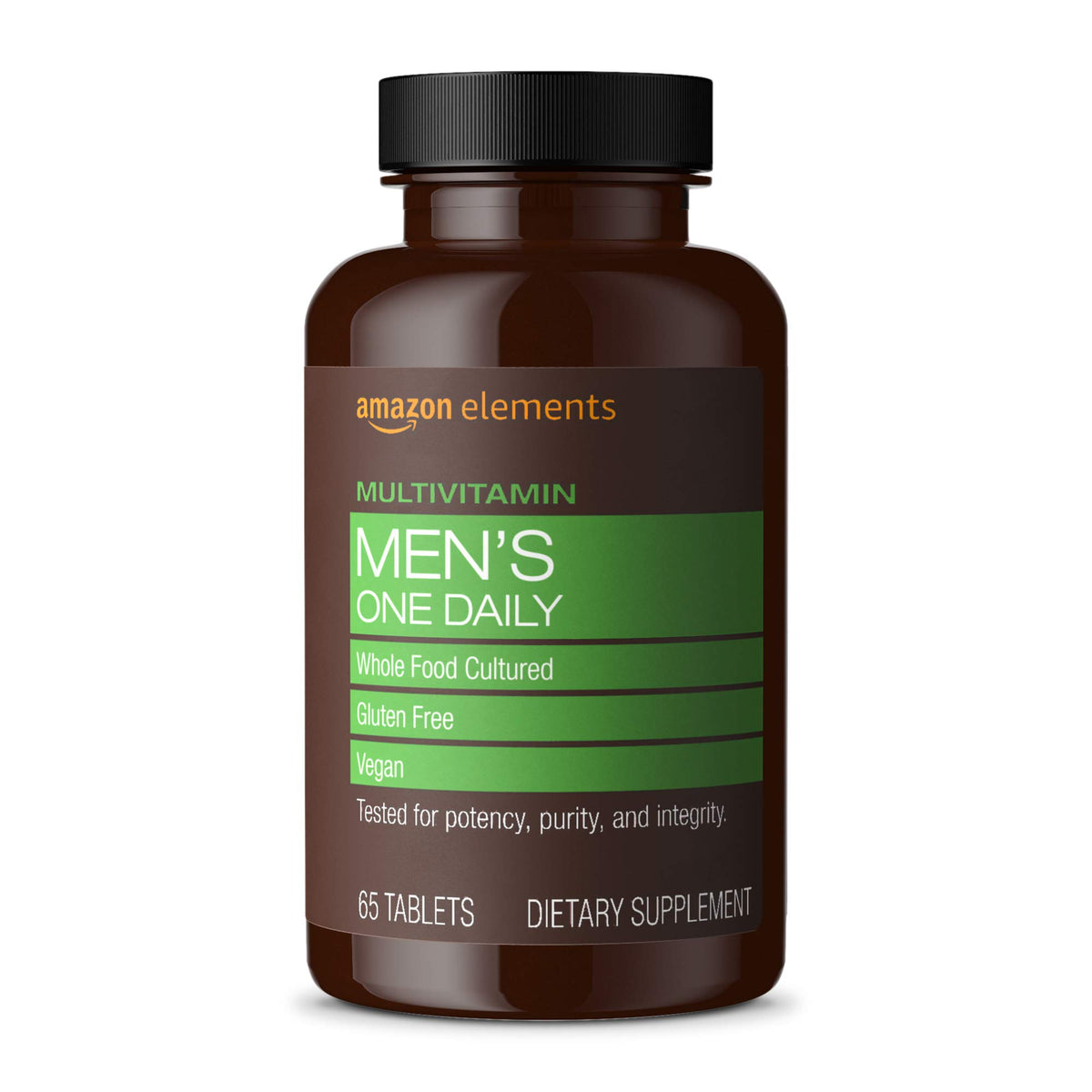 Elements Men's One Daily Multivitamin bottle front view