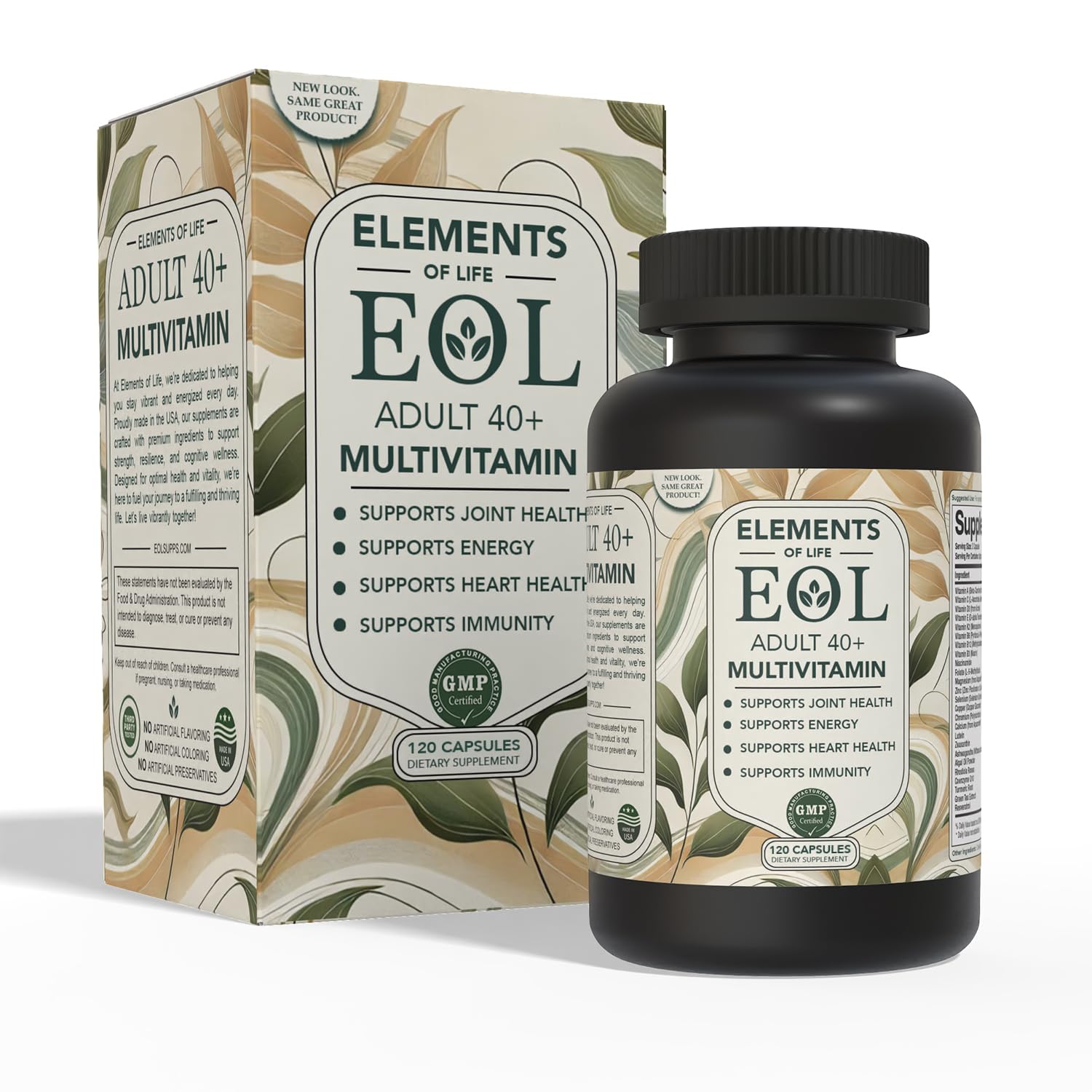 Elements of Life Multivitamins for Adults 150g front view