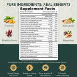 Elements of Life Multivitamins for Men ingredients list on packaging
