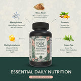 Elements of Life Women's Multivitamin 60 Capsules in a natural setting