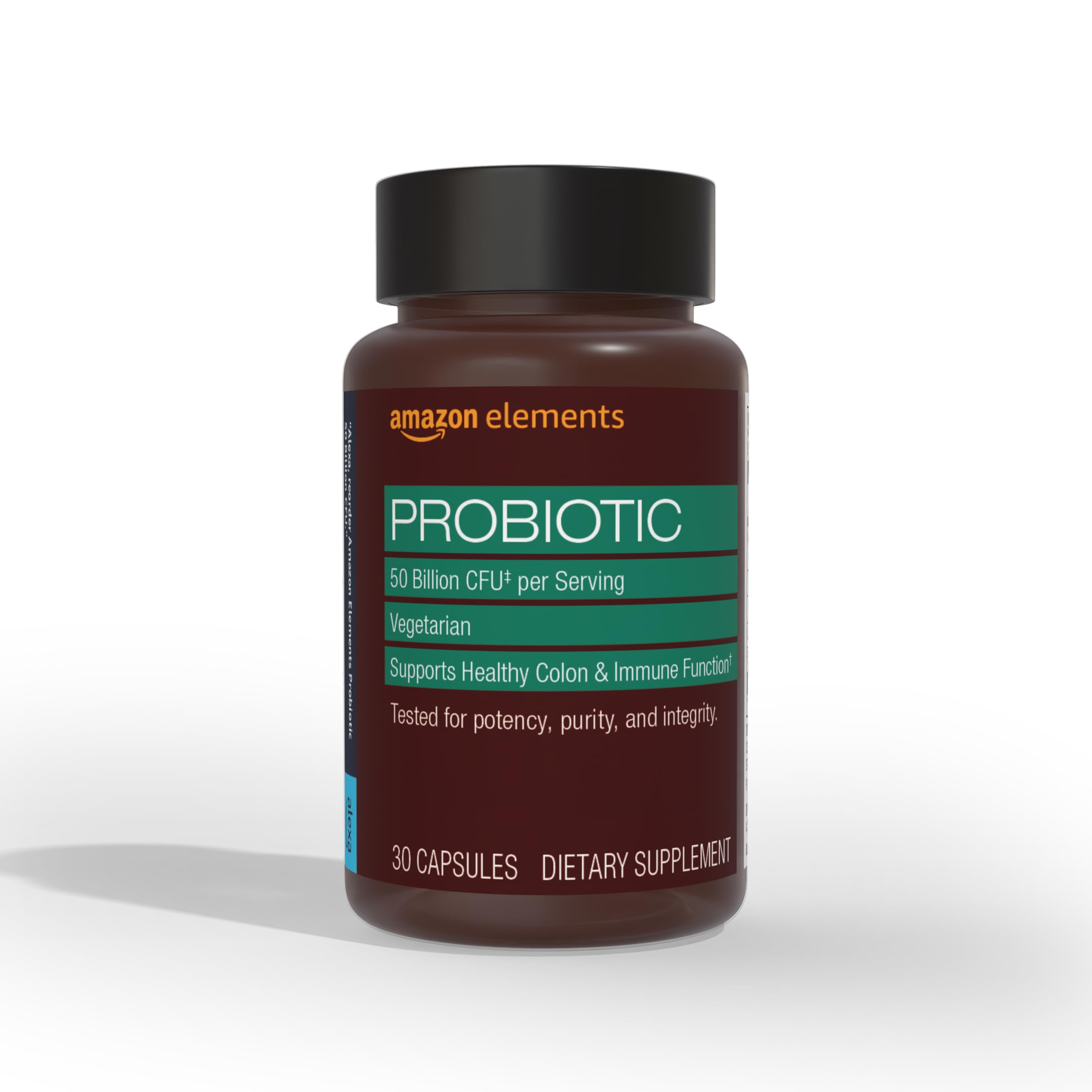 Elements Probiotic Capsules 50 Billion CFU front view