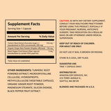 Elements Turmeric Complex bottle side view