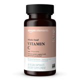 Elements Whole Food Vitamin C 60 Capsules front view
