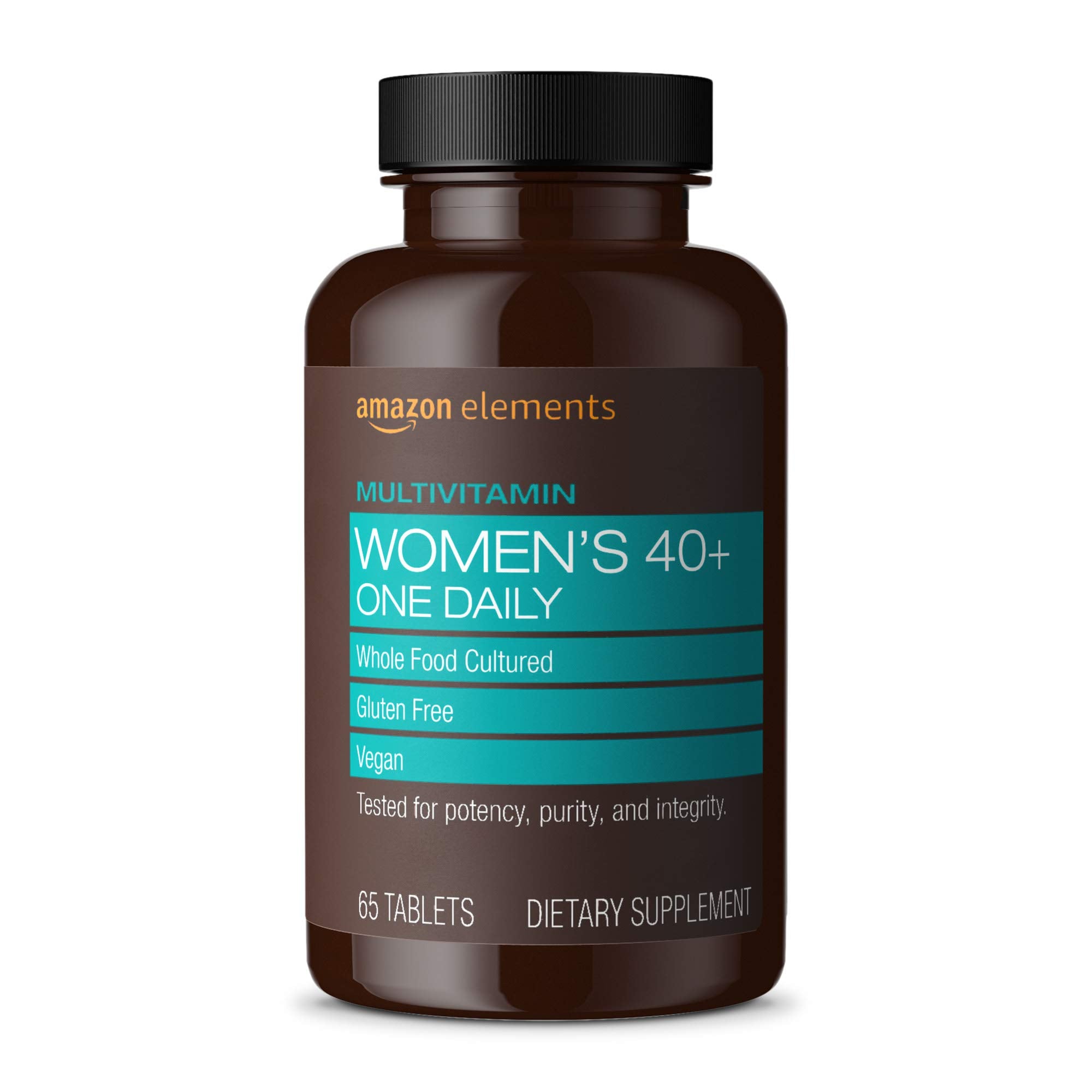 Elements Women's 40+ One Daily Multivitamin front view with packaging