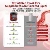 Elephant dad Red Yeast Rice Supplement bottle with measuring spoon