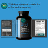 Eleva Nutrition Magnesium Apigenin Sleep Supplement on a wooden table