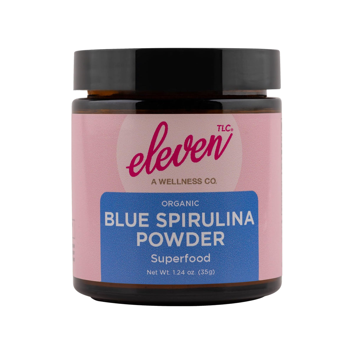 ELEVEN TLC Blue Spirulina Powder 150g front view