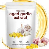 ELFINOX Odorless Aged Garlic Extract Softgels bottle front view