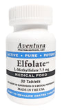 ELFOLATE L-Methylfolate 7.5mg supplement front view