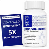 Elgin Dihydroberberine Supplement 30 Capsules front view