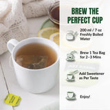 ELI&VAL Organic Green Tea bags individually sealed