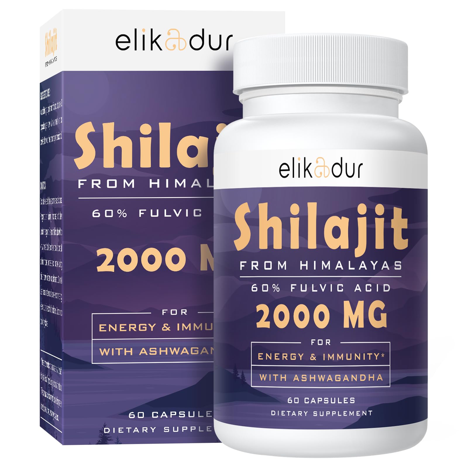Elikadur Shilajit Capsules 2000mg lifestyle scene