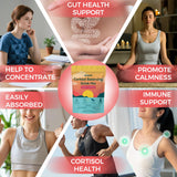 elional Daily Calming Drink Mix lifestyle shot with a person daily wellness