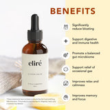 Eliré Sleep Supplement 10:1 Lemon Balm Extract bottle with dropper