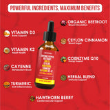 Elite Goods Cayenne Pepper Herbal Supplement 60ml bottle with dropper