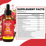 Elite Goods Cayenne Pepper Herbal Supplement 60ml with packaging