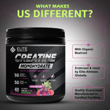 ELITE WELLNESS VITALITY Creatine Monohydrate 445g with beetroot extract