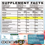 ELLAMENTZ Magnesium Glycinate Liquid Supplement bottle with pump