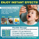 ELLAMENTZ Magnesium Glycinate Liquid Supplement ingredients list