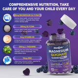 ELLAMENTZ Magnesium Gummies 500mg side view