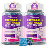 ELLAMENTZ Prenatal Multivitamin Gummies front view