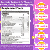 ELLAMENTZ Prenatal Multivitamin Gummies packaging