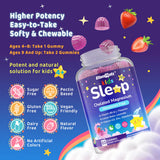 ELLAMENTZ Sleep Gummies bottle with soft toys