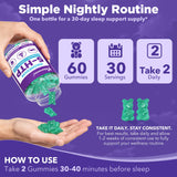 ELLAMENTZ Sleep Gummies displayed with other supplements
