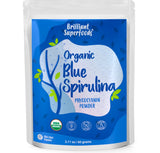Ellie's Best Blue Spirulina Powder front view packaging