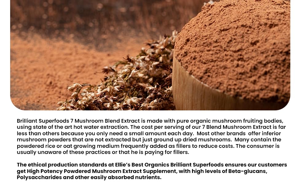 Ellie's Best Vital 7 Mushroom Blend packaging
