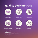 ellura Cranberry supplement lifestyle scene with fruits
