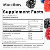 Elo Health Nootropic Energy Gummies on a wooden table