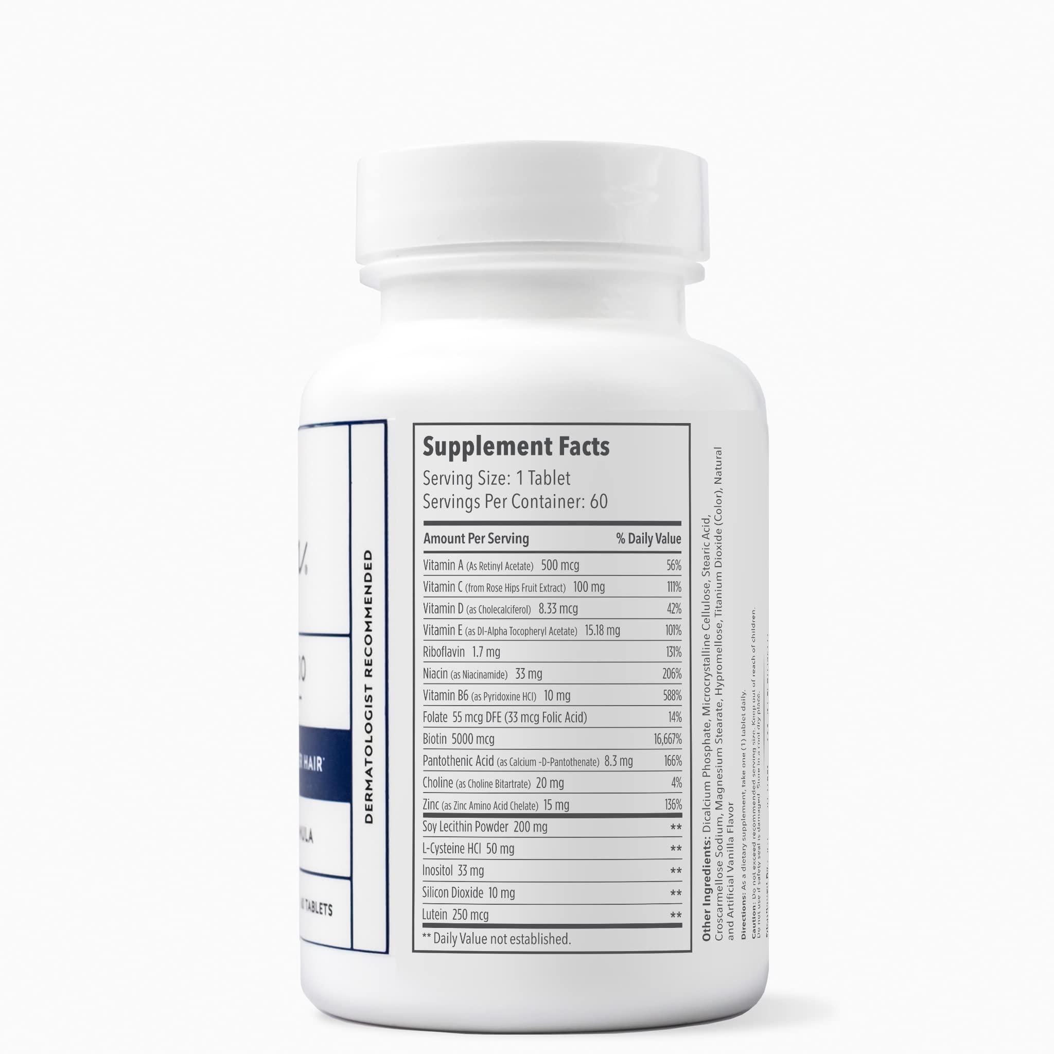 Elon Matrix 5000 Complete multivitamin supplement on a wooden table