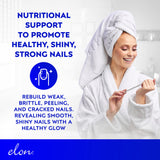 Elon Matrix Plus 3000 Nail Vitamins bottle side view