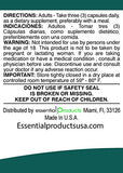 ELP ESSENTIAL Collagen Capsules 1000mg on a wooden surface