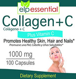 ELP ESSENTIAL Collagen Capsules 1000mg side view