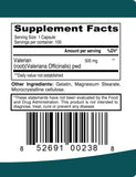 ELP ESSENTIAL Valerian Root Capsules 500mg pill close-up