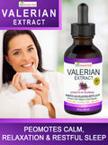 ELP ESSENTIAL Valerian Root Extract Drops 2 fl oz back view