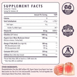 Elystrixionis Choline Supplement gummy with fresh strawberries