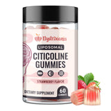 Elystrixionis Choline Supplement strawberry gummy front view