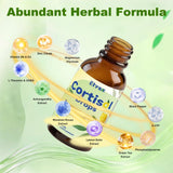 Elysx Cortisol Wellness Liquid Drops 150g back view