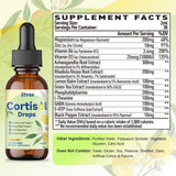 Elysx Cortisol Wellness Liquid Drops 150g bottle with dropper