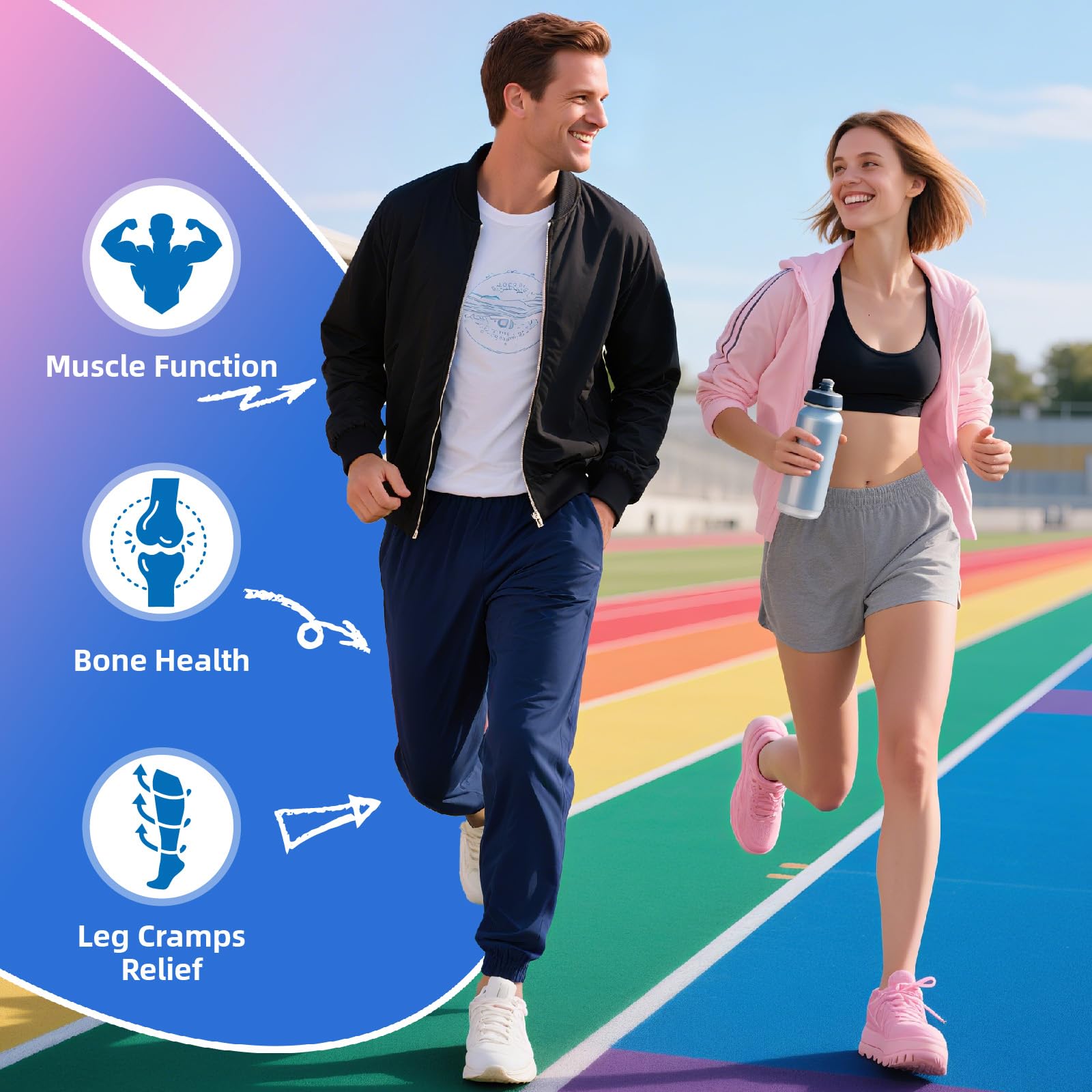 Elysx Magnesium Gummies with Vitamin D3 and Zinc
