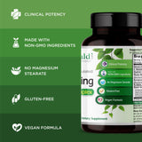 Emerald Laboratories Alpha Lipoic Acid Supplement opened bottle with capsules