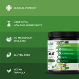 Emerald Laboratories Licorice Root Supplement capsules on a wooden table