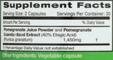 Emerald Laboratories Pomegranate Supplement 50g capsule close-up