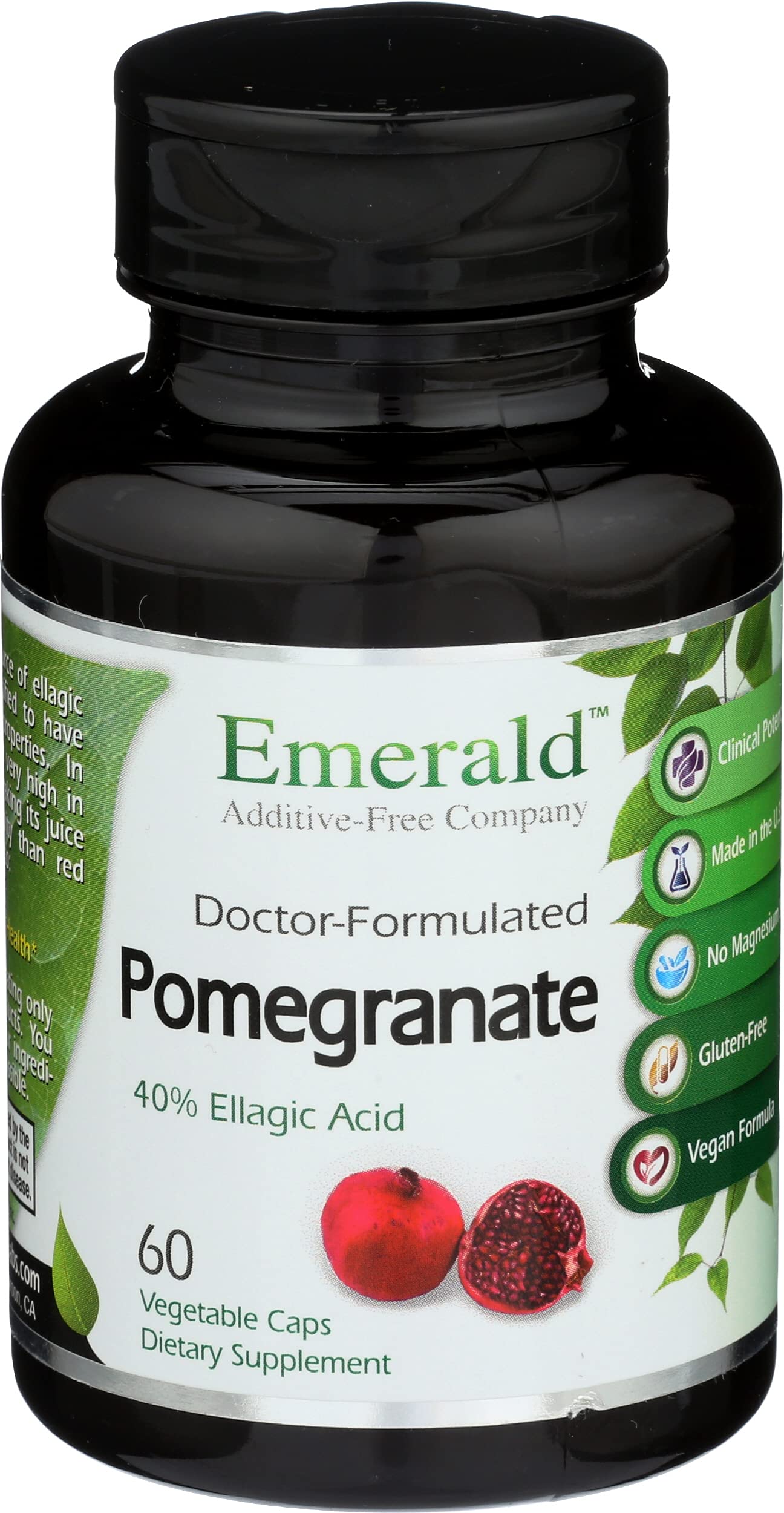 Emerald Laboratories Pomegranate Supplement 50g front view
