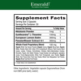 Emerald Laboratories Sleep Health capsules on a wooden surface