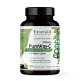 EMERALD LABS Alpha Lipoic Acid with Vitamin C 500mg capsules front view