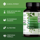 EMERALD LABS Alpha Lipoic Acid with Vitamin C 500mg capsules opened